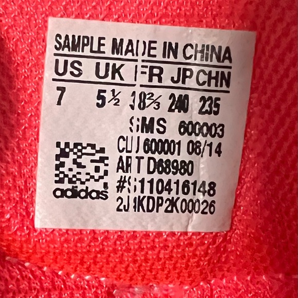 Adidas Pink Athletic Shoes - Picture 3 of 7